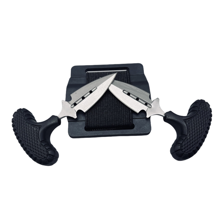 MT-20-46BK-Cuchillo de hoja fija, cuchillo de empuje, daga