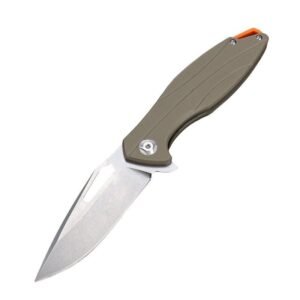 Navaja plegable D2 con mango G10 CNC-F014