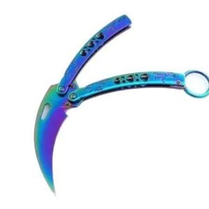 Cuchillo de entrenamiento para principiantes de primera calidad, cuchillo mariposa, juego atractivo, cuchillo sin afilar