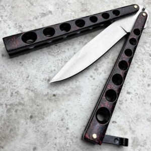 5.25 Inch Closed Helix Butterfly Balisong Knife