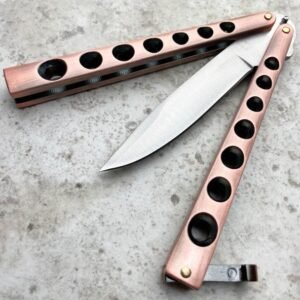 5.25 Inch Closed Helix Butterfly Balisong Knife